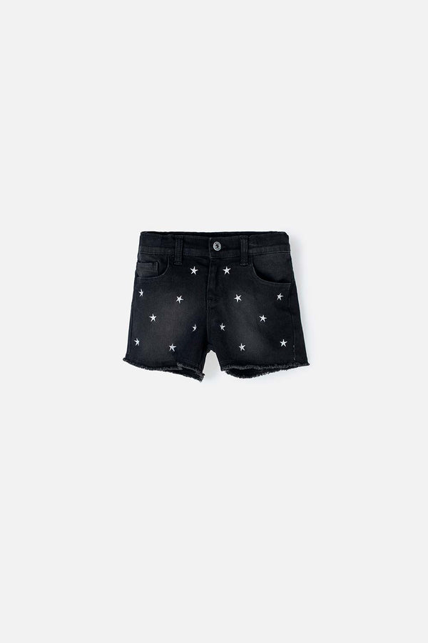 SHORT DE MIC INDIGO OSCURO PARA NIÑA