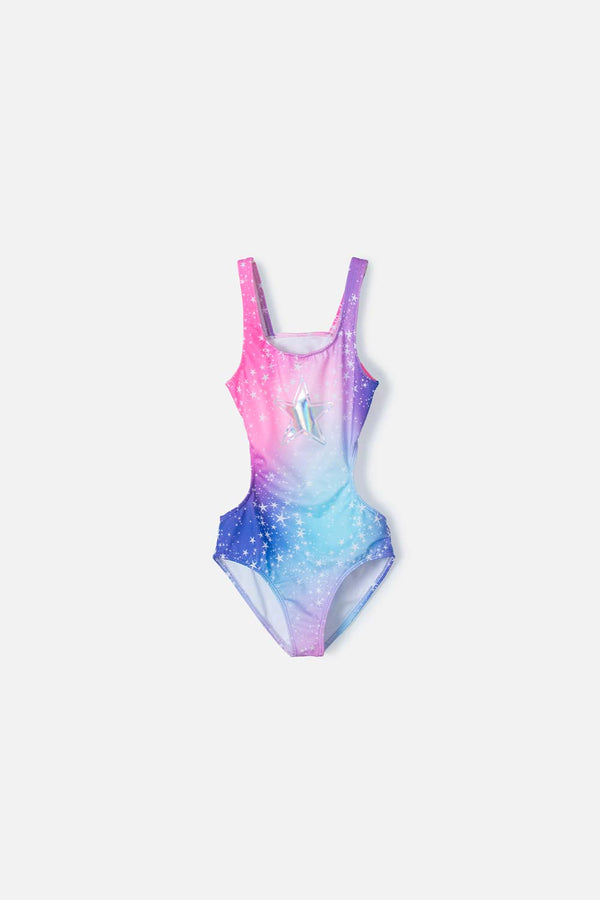 VESTIDO DE BAÑO MIC MULTICOLOR PARA NIÑA