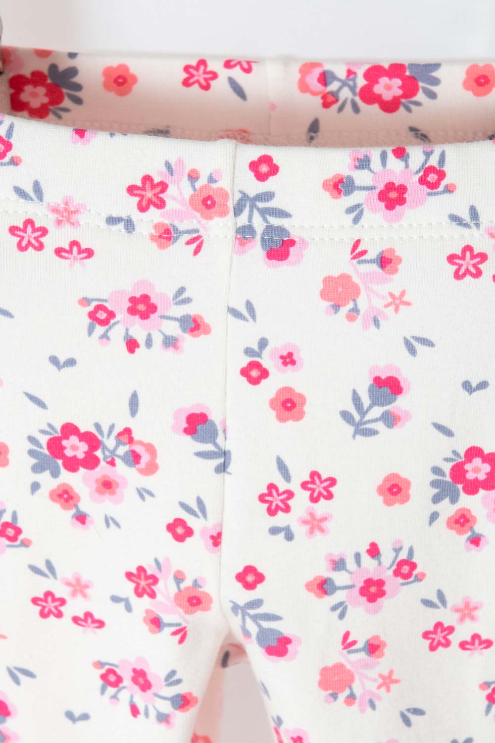 CONJUNTO LITTLEMIC CON PANTALÓN LARGO CORAL PARA BEBÉ NIÑA