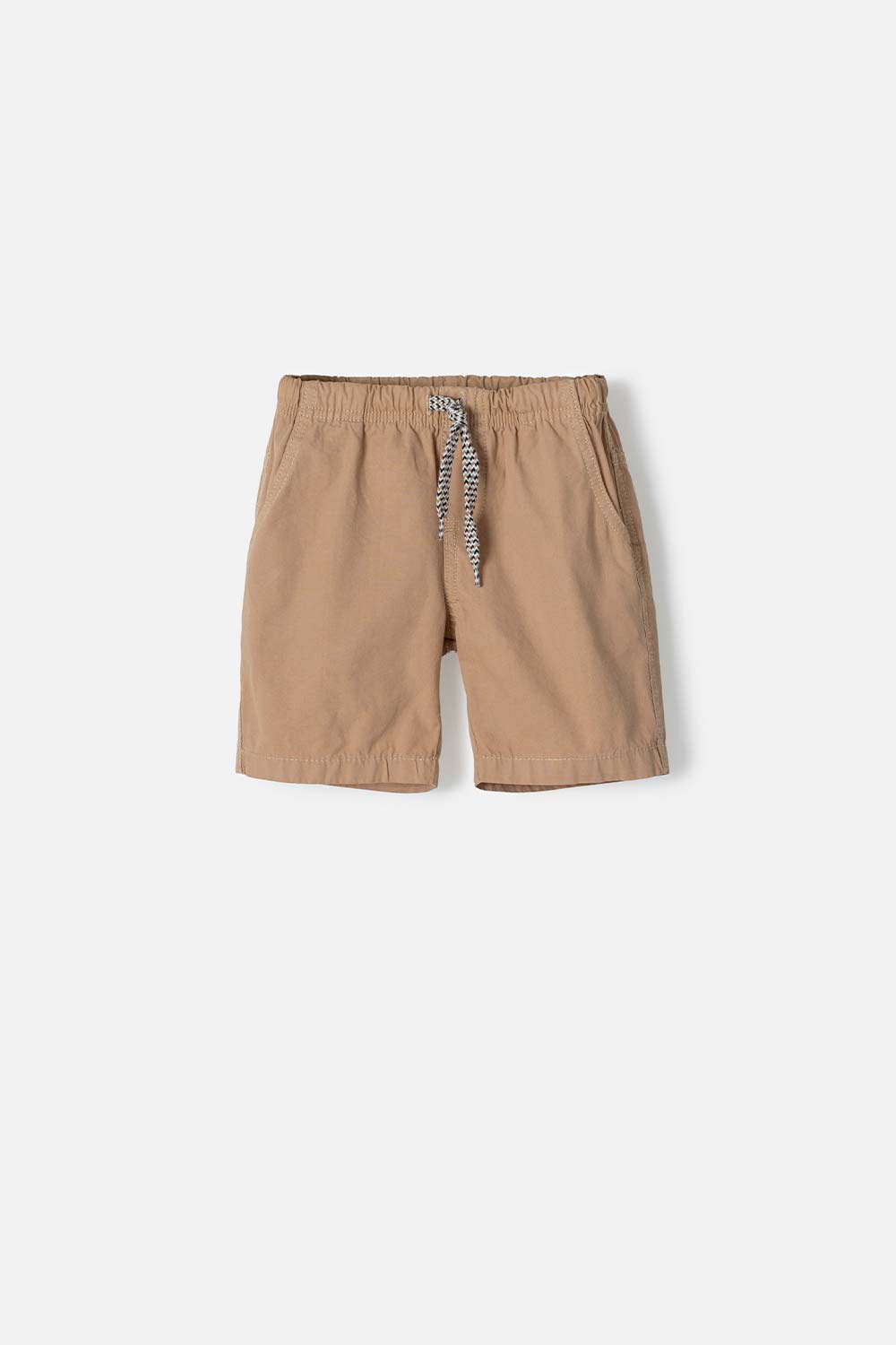 BERMUDA DE LITTLEMIC CON CORDÓN CAQUI PARA NIÑO 2T A 5T