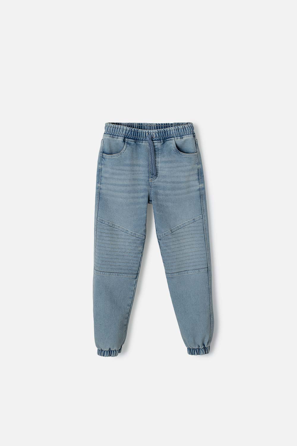 JOGGER DE MIC CON CORDÓN AZUL CLARO PARA NIÑO