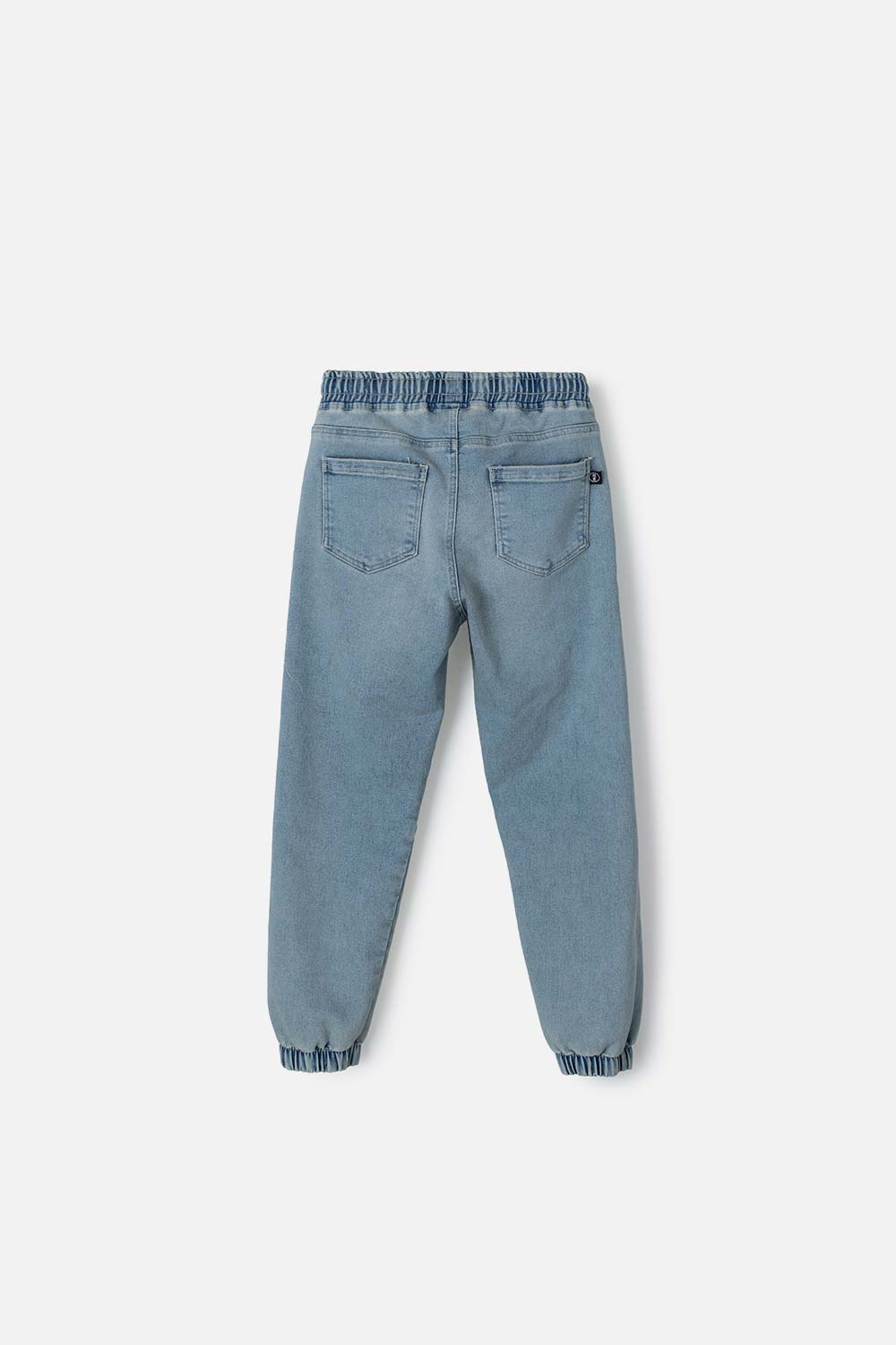 JOGGER DE MIC CON CORDÓN AZUL CLARO PARA NIÑO