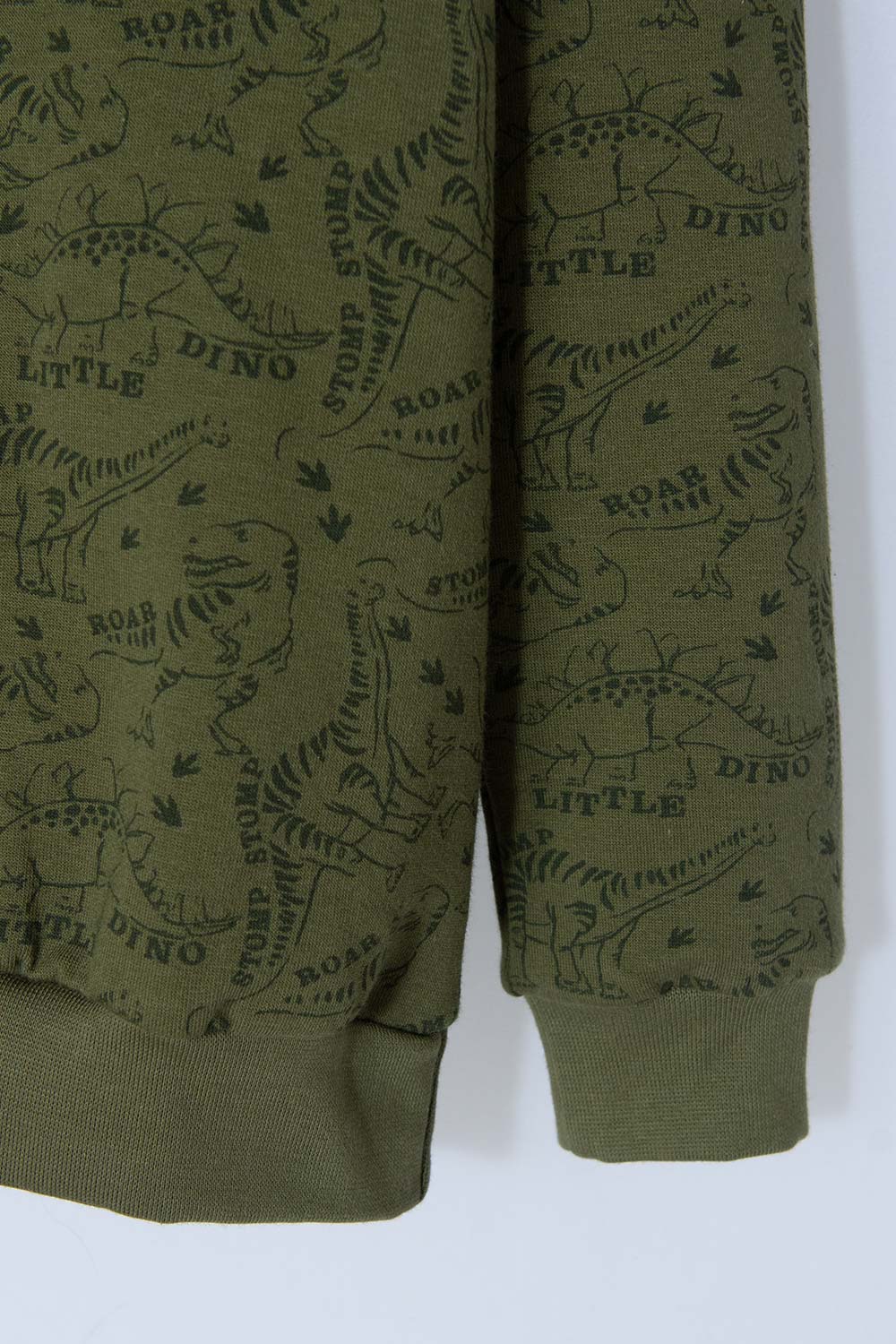 BUZO DE LITTLEMIC CERRADO VERDE PARA NIÑO 2T A 5T
