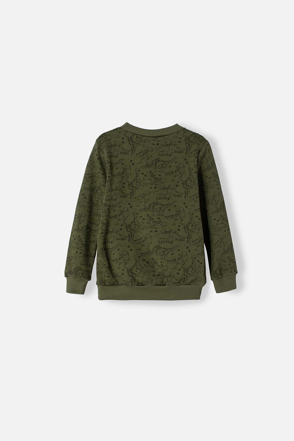 BUZO DE LITTLEMIC CERRADO VERDE PARA NIÑO 2T A 5T