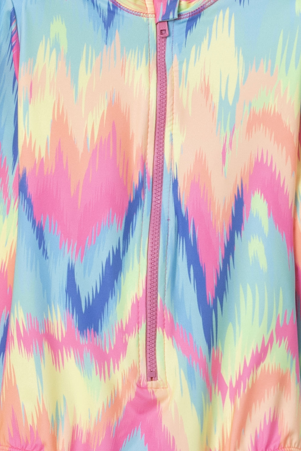 VESTIDO DE BAÑO MIC DE MANGA LARGA MULTICOLOR PARA NIÑA