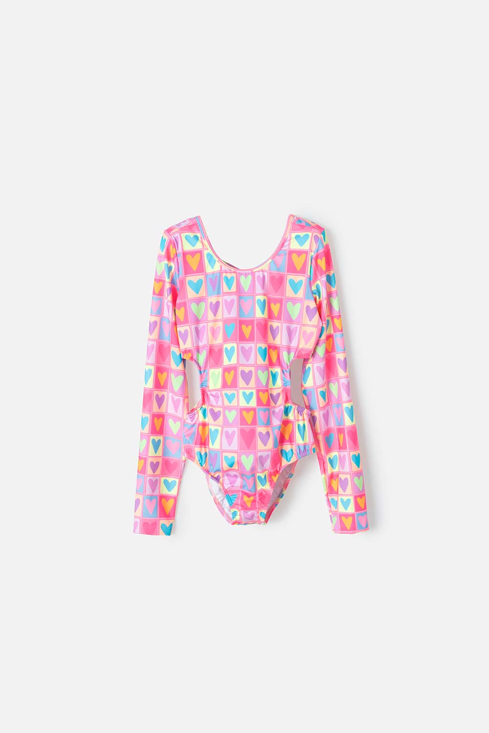 VESTIDO DE BAÑO MIC MANGA LARGA MULTICOLOR PARA NIÑA
