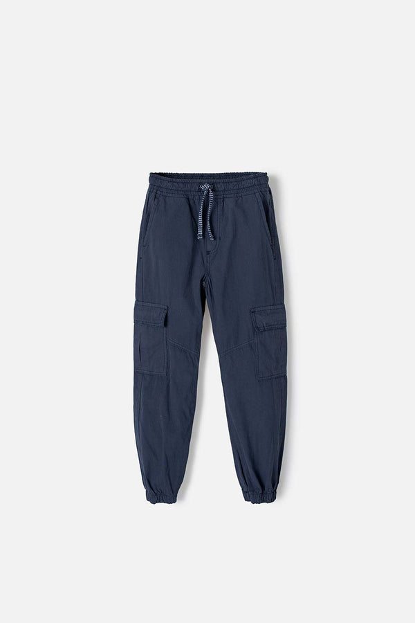 JOGGER DE MIC CON CORDÓN AZUL PARA NIÑO