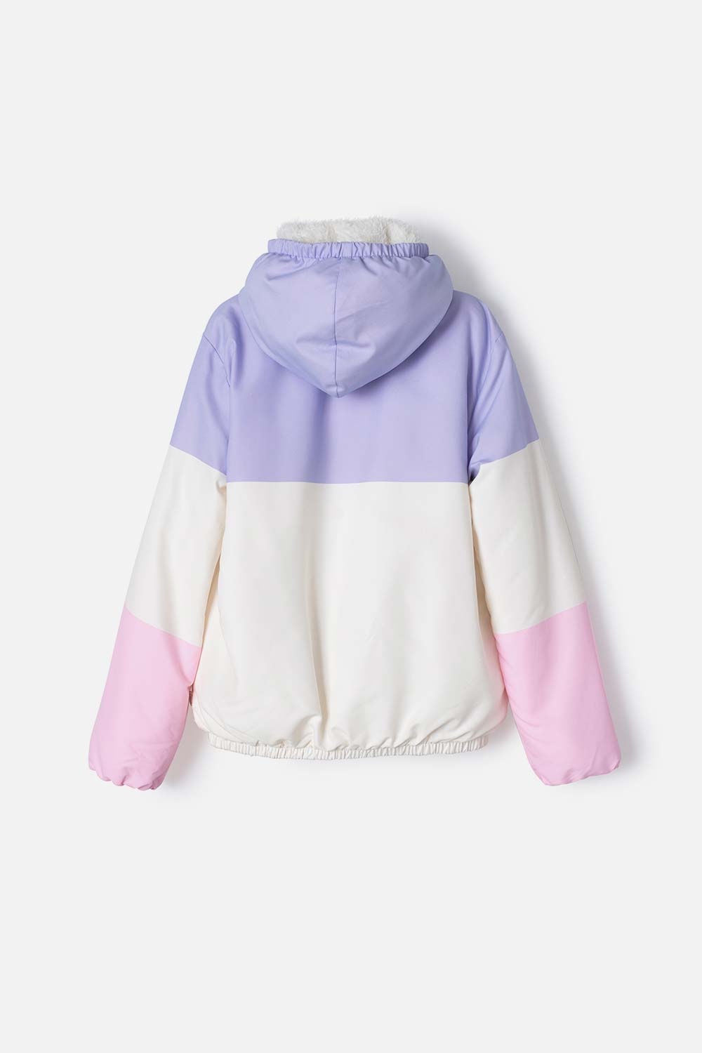 CHAQUETA DE MIC CON CIERRE MULTICOLOR PARA NIÑA