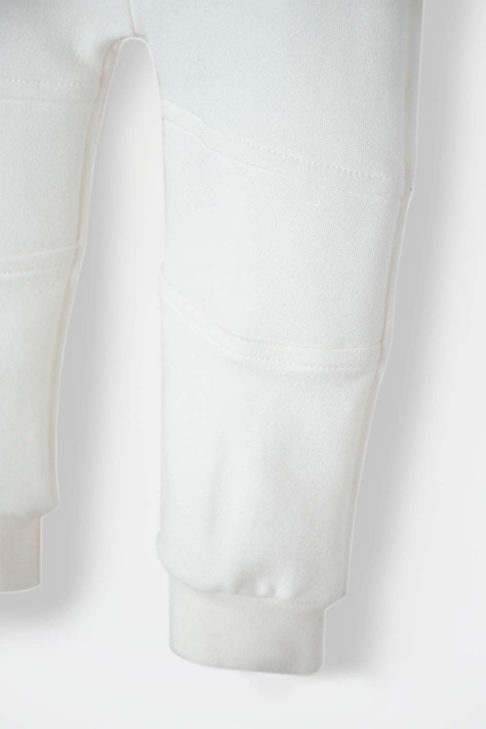JOGGER LITTLEMIC CON CORDÓN MARFIL PARA BEBÉ UNISEX