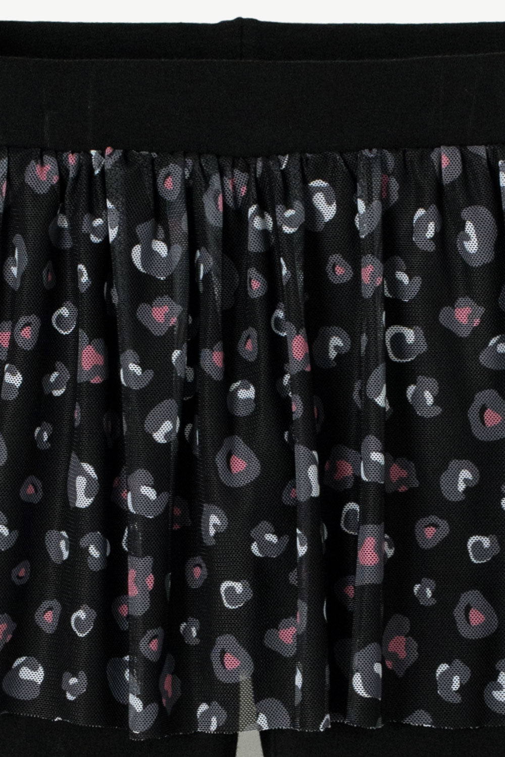 CONJUNTO MIC MARFIL Y NEGRO DE PANTALÓN LARGO PARA NIÑA