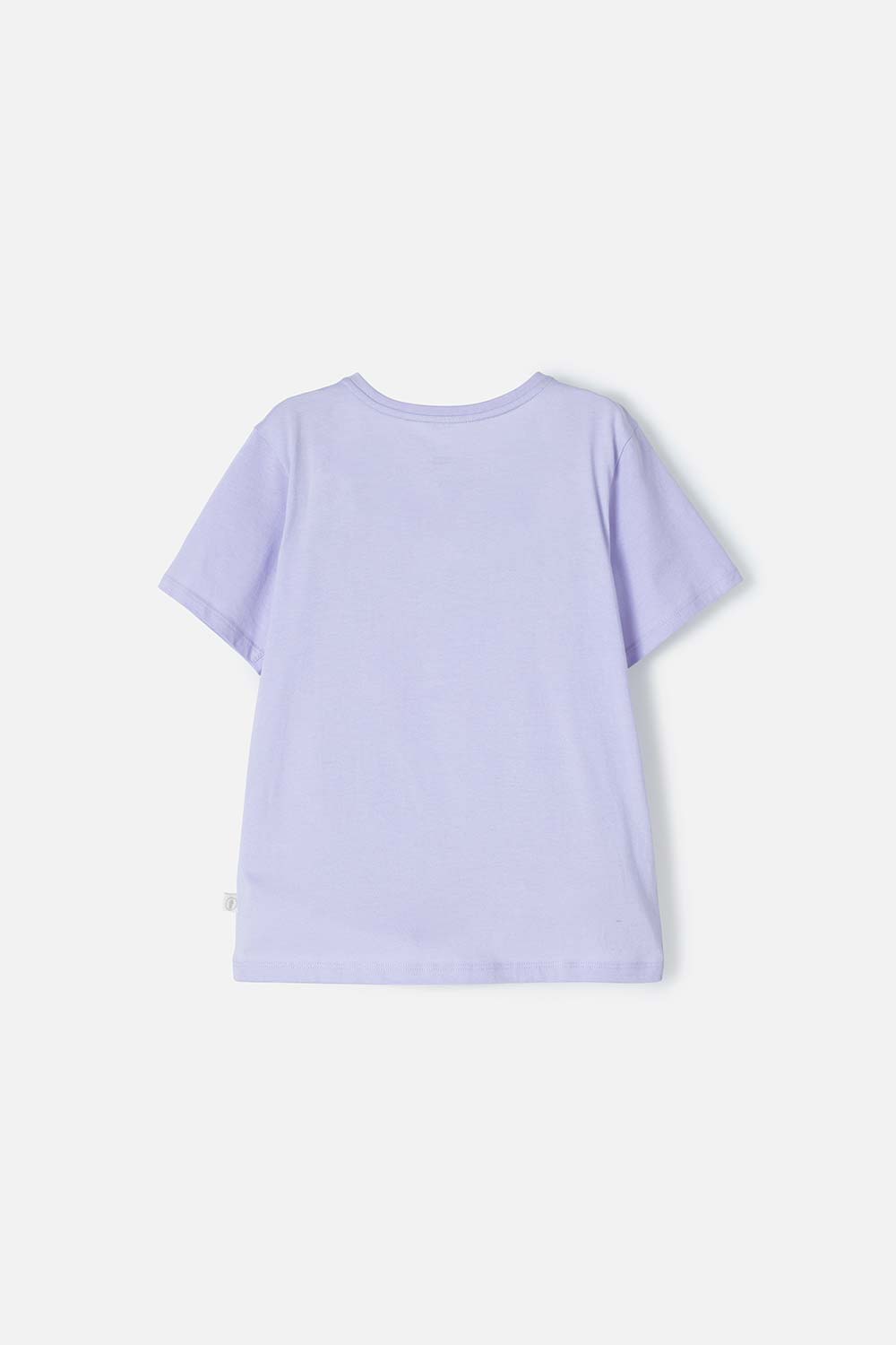 CAMISETA DE MIC MANGA CORTA LILA PARA NIÑA
