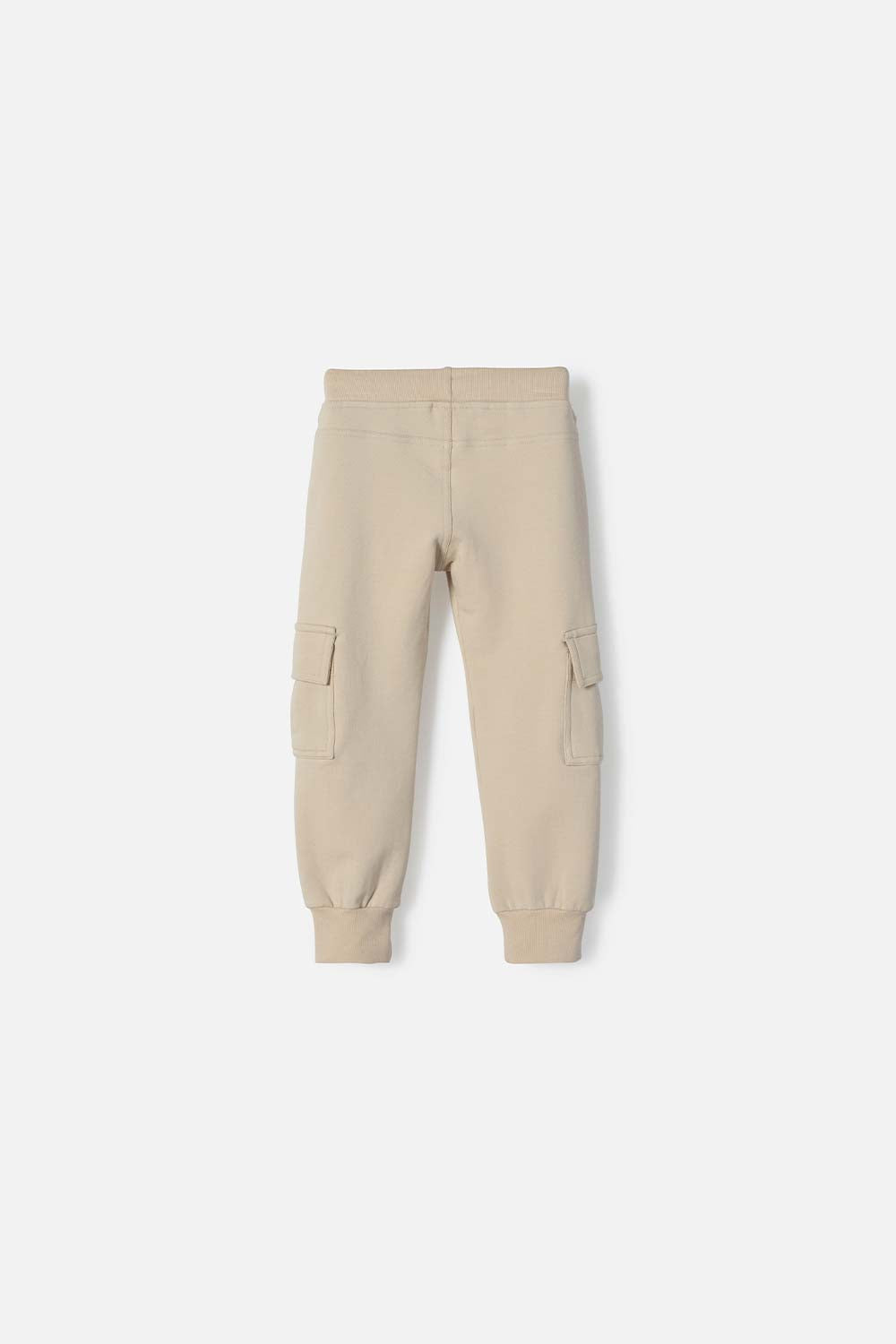 JOGGER DE LITTLEMIC CON CORDÓN CAQUI PARA NIÑO 2T A 5T