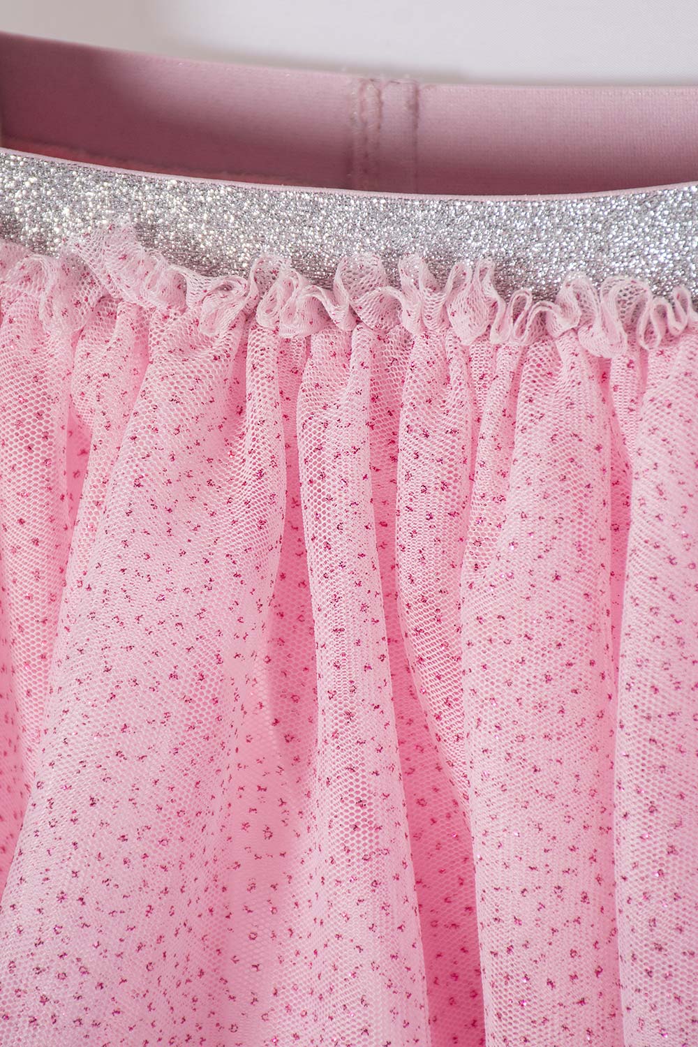 FALDA DE LITTLEMIC CORTA ROSADA PARA NIÑA 2T A 5T