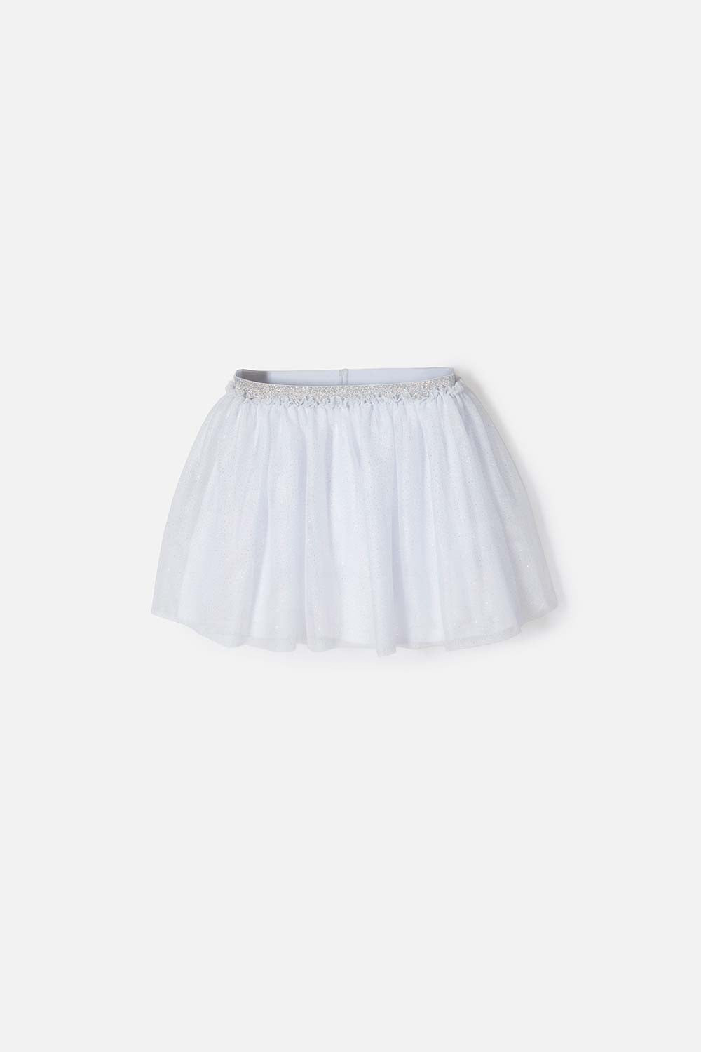 FALDA DE MIC CORTA BLANCO PARA NIÑA