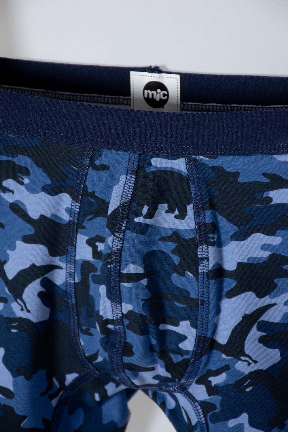 PACK X2 BOXER DE MIC GRIS Y AZUL PARA NIÑO