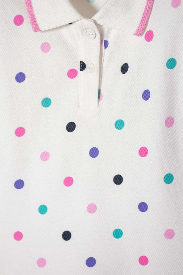VESTIDO LITTLEMIC MARFIL CORTO PARA NIÑA 2T A 5T