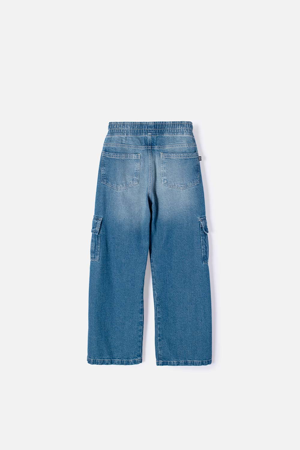 JEAN DE MIC CON CORDÓN AZUL PARA NIÑA
