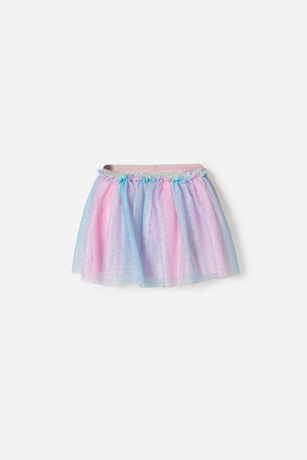 FALDA DE MIC EN TULL MULTICOLOR PARA NIÑA