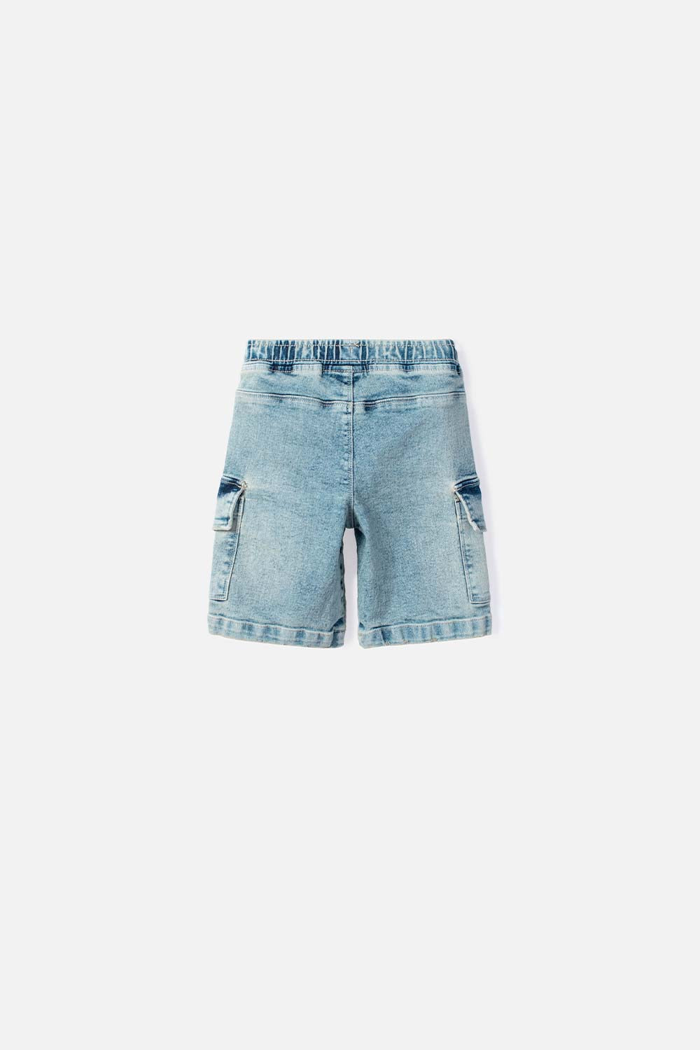 BERMUDA DE LITTLEMIC CON CORDÓN AZUL PARA NIÑO 2T A 5T