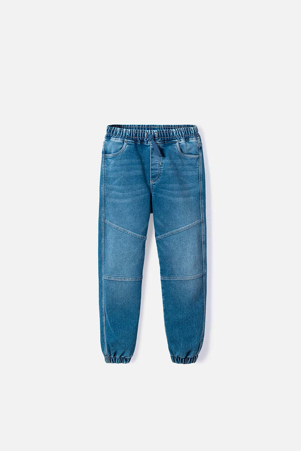 JOGGER DE MIC CON CORDÓN AZUL PARA NIÑO