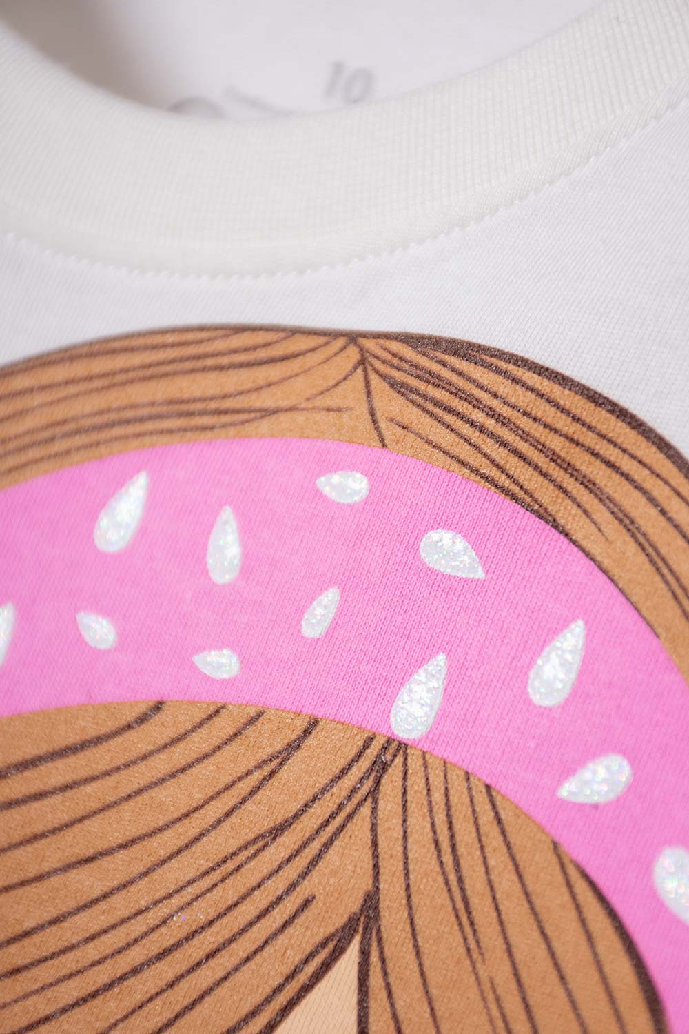 CAMISETA DE MIC MANGA CORTA MULTICOLOR PARA NIÑA