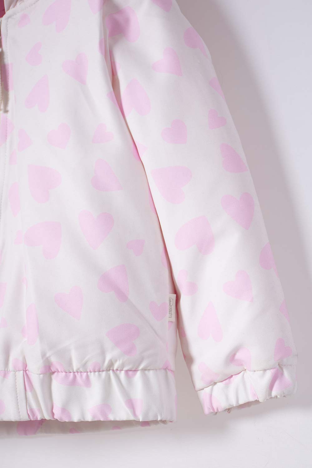 CHAQUETA LITTLEMIC MULTICOLOR CON CIERRE FRONTAL PARA NIÑA 2T A 5T
