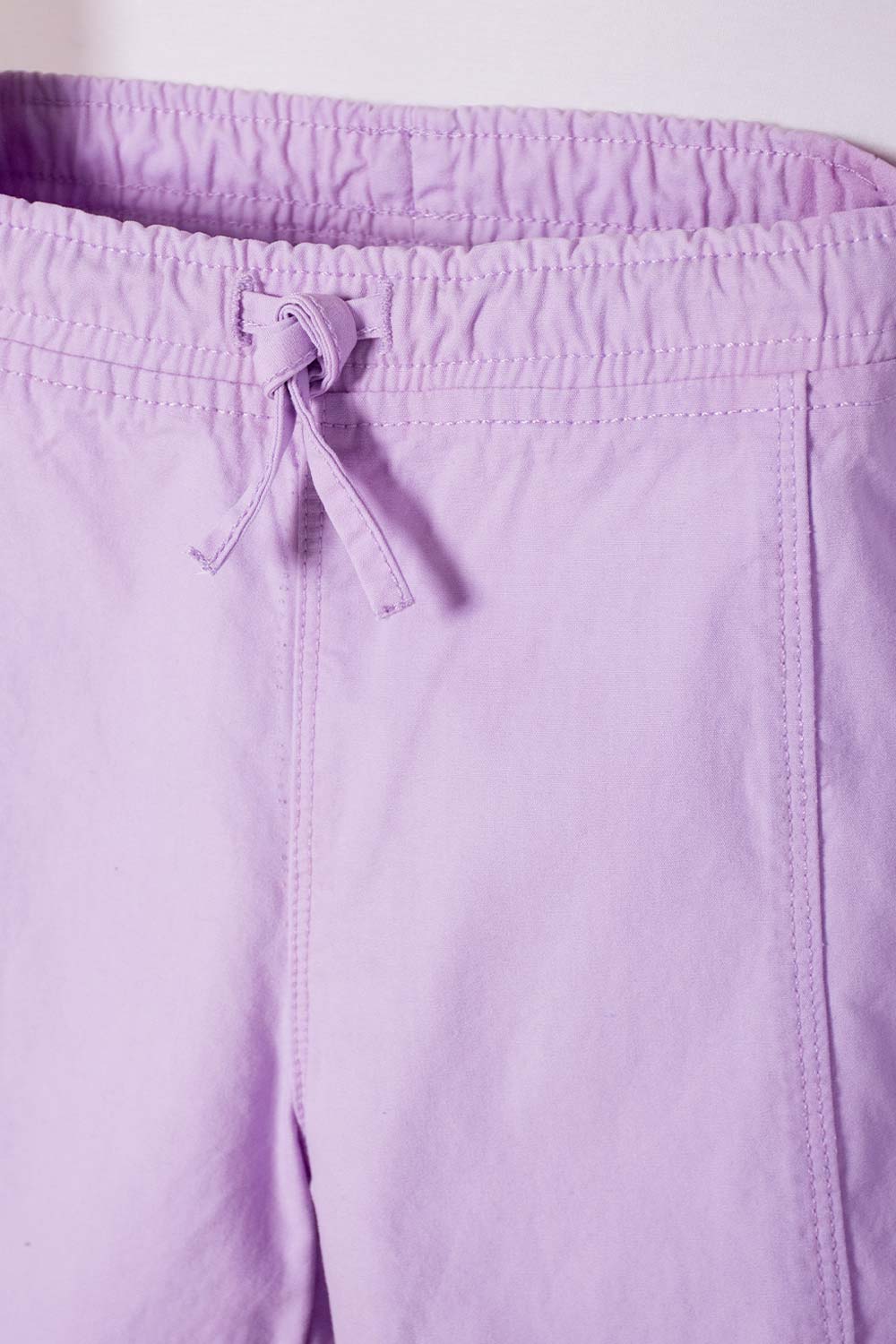 JOGGER DE LITTLEMIC CON CORDÓN LILA PARA NIÑA 2T A 5T