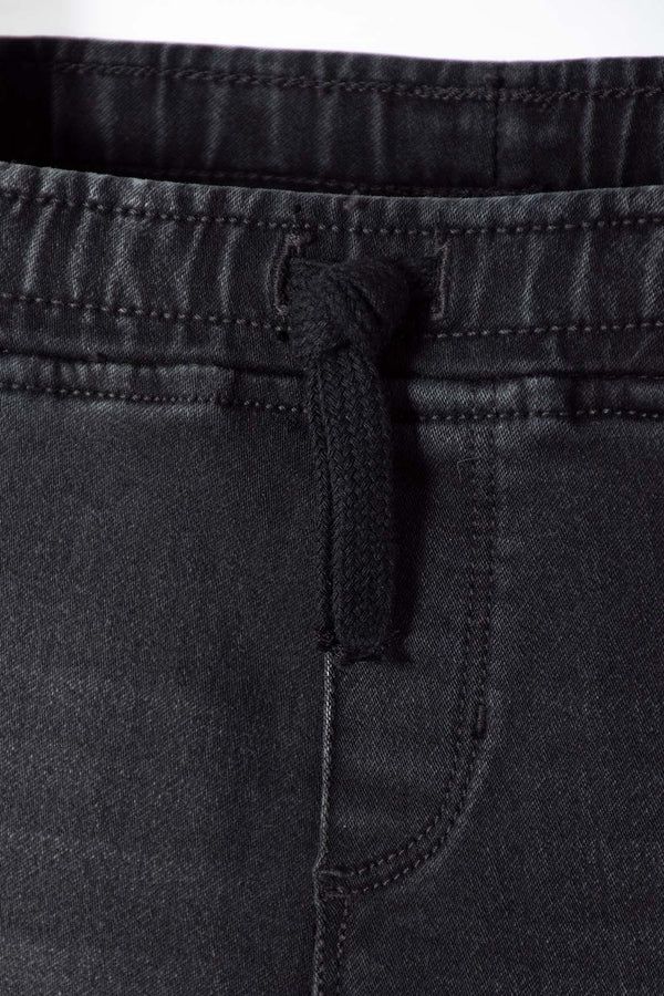 BERMUDA DE LITTLEMIC CON CORDÓN NEGRO PARA NIÑO 2T A 5T