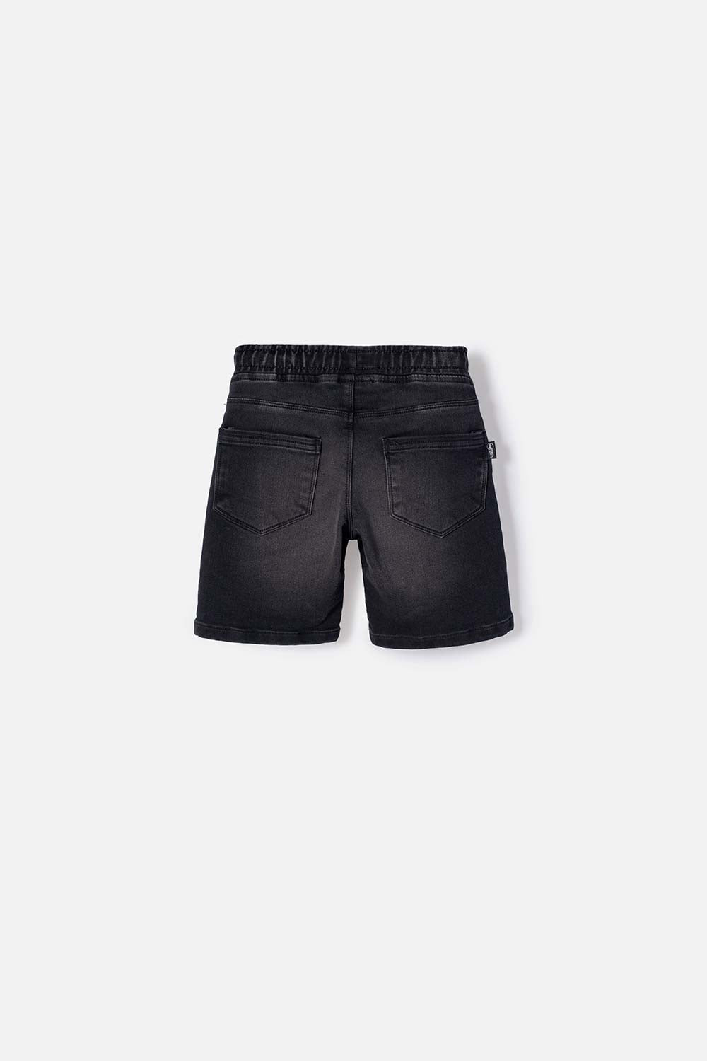 BERMUDA DE LITTLEMIC CON CORDÓN NEGRO PARA NIÑO 2T A 5T