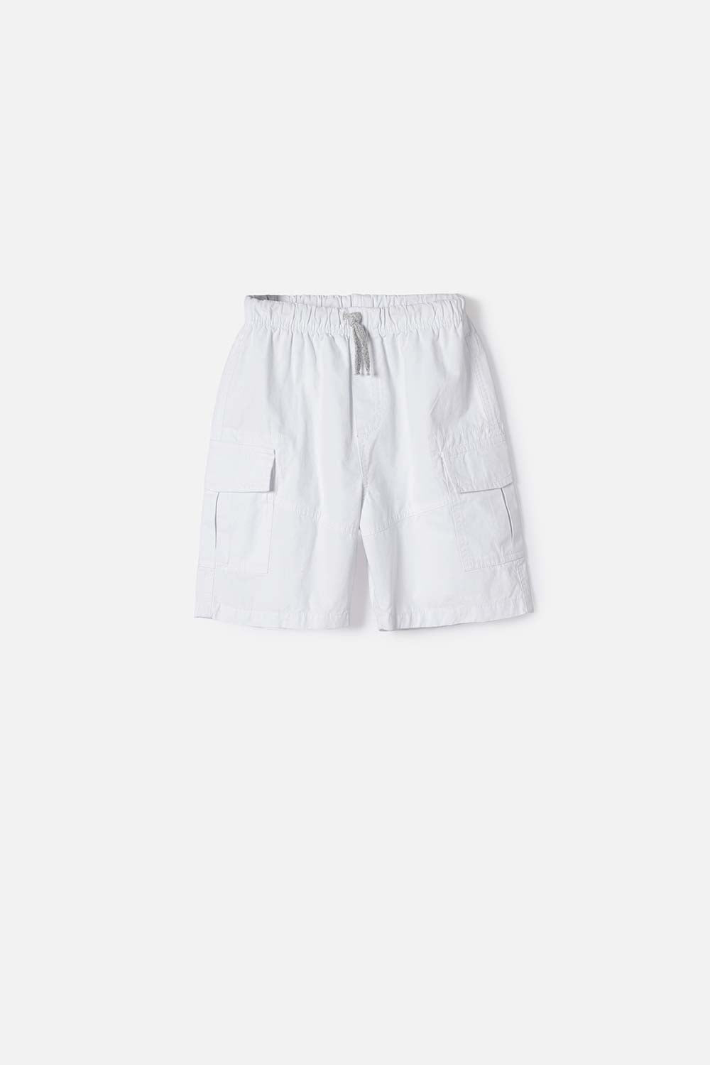 BERMUDA DE MIC CON CORDÓN BLANCO PARA NIÑO