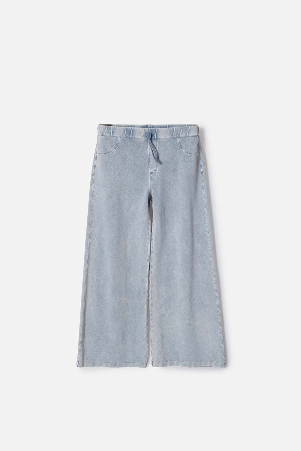 JOGGER DE MIC CON CORDÓN AZUL PARA NIÑA
