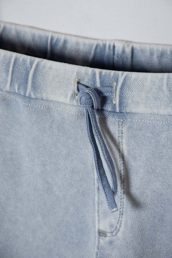 JOGGER DE MIC CON CORDÓN AZUL PARA NIÑA