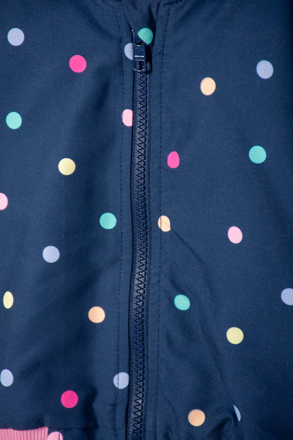 CHAQUETA DE LITTLEMIC CON CAPUCHA MULTICOLOR PARA NIÑA 2T A 5T