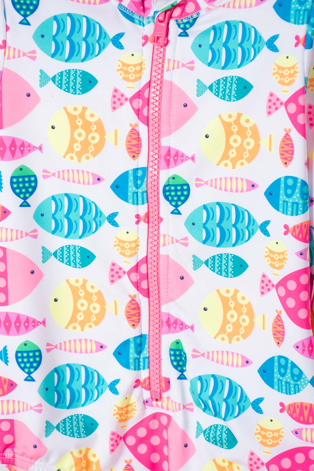 VESTIDO DE BAÑO DEL LITTLEMIC MULTICOLOR PARA NIÑA 2T A 5T