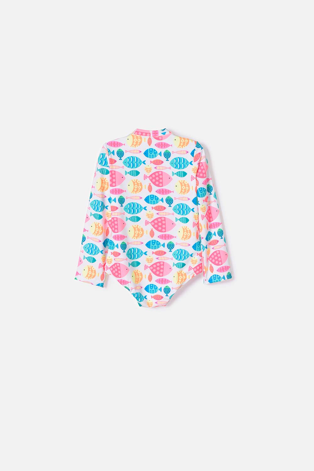 VESTIDO DE BAÑO DEL LITTLEMIC MULTICOLOR PARA NIÑA 2T A 5T
