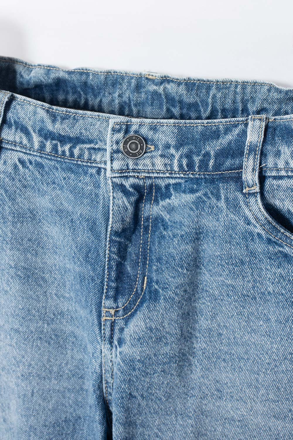 JEANS DE MIC DENIM AZUL PARA NIÑA