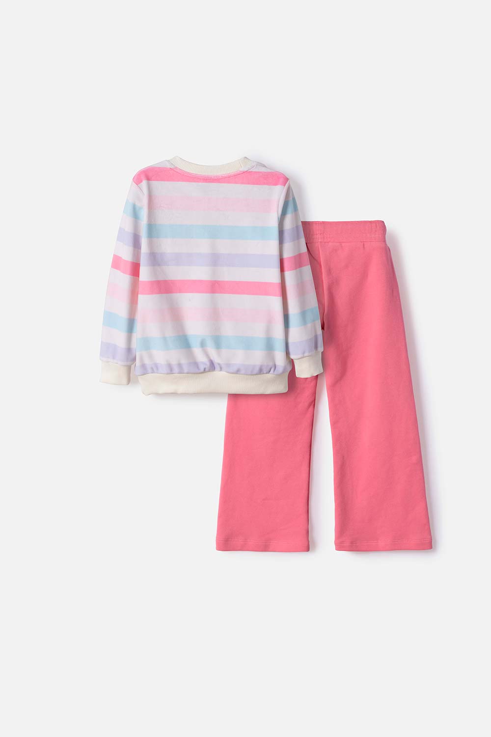 CONJUNTO DE LITTLEMIC PANTALÓN LARGO MULTICOLOR PARA NIÑA 2T A 6T
