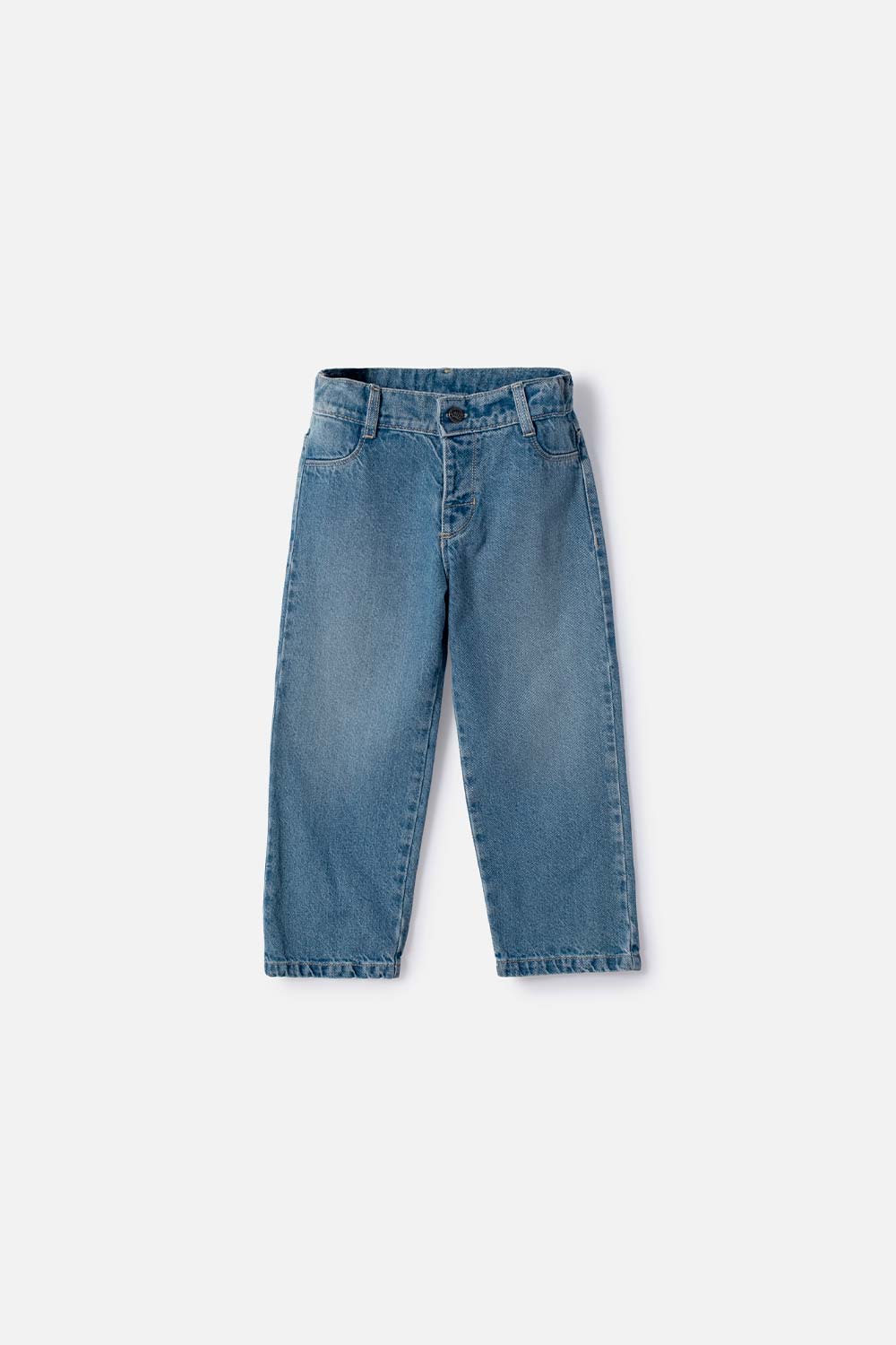 JEAN DE LITTLEMIC DENIM AZUL PARA NIÑO 2T A 6T