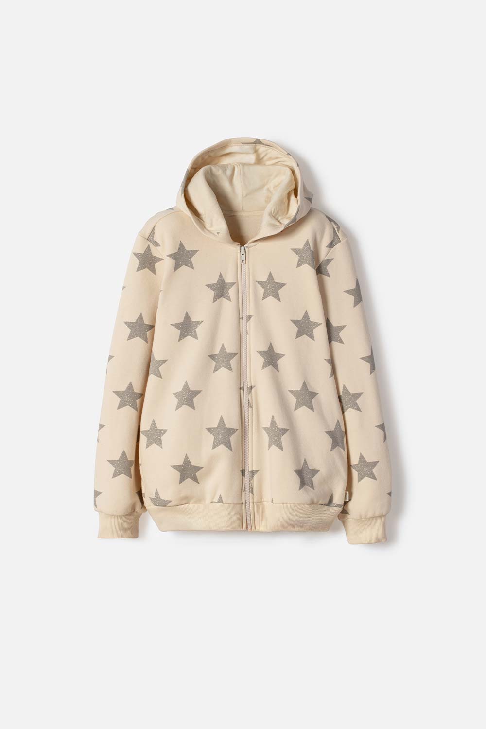 BUZO DE MIC CON CAPUCHA MULTICOLOR PARA NIÑA
