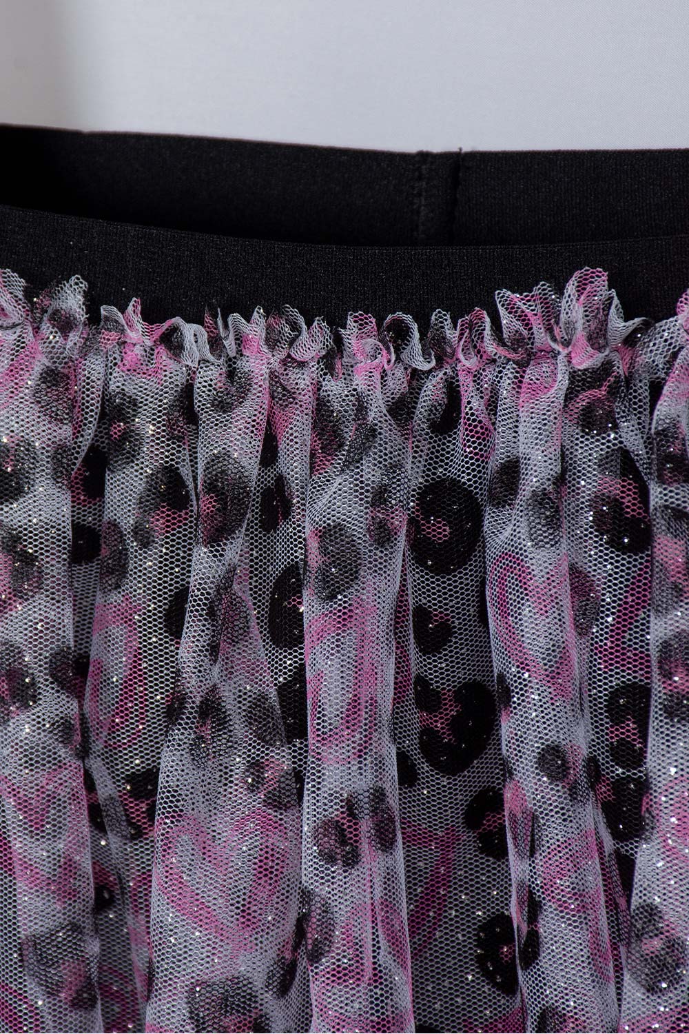 CONJUNTO DE MIC CON FALDA BOLEROS MULTICOLOR PARA NIÑA