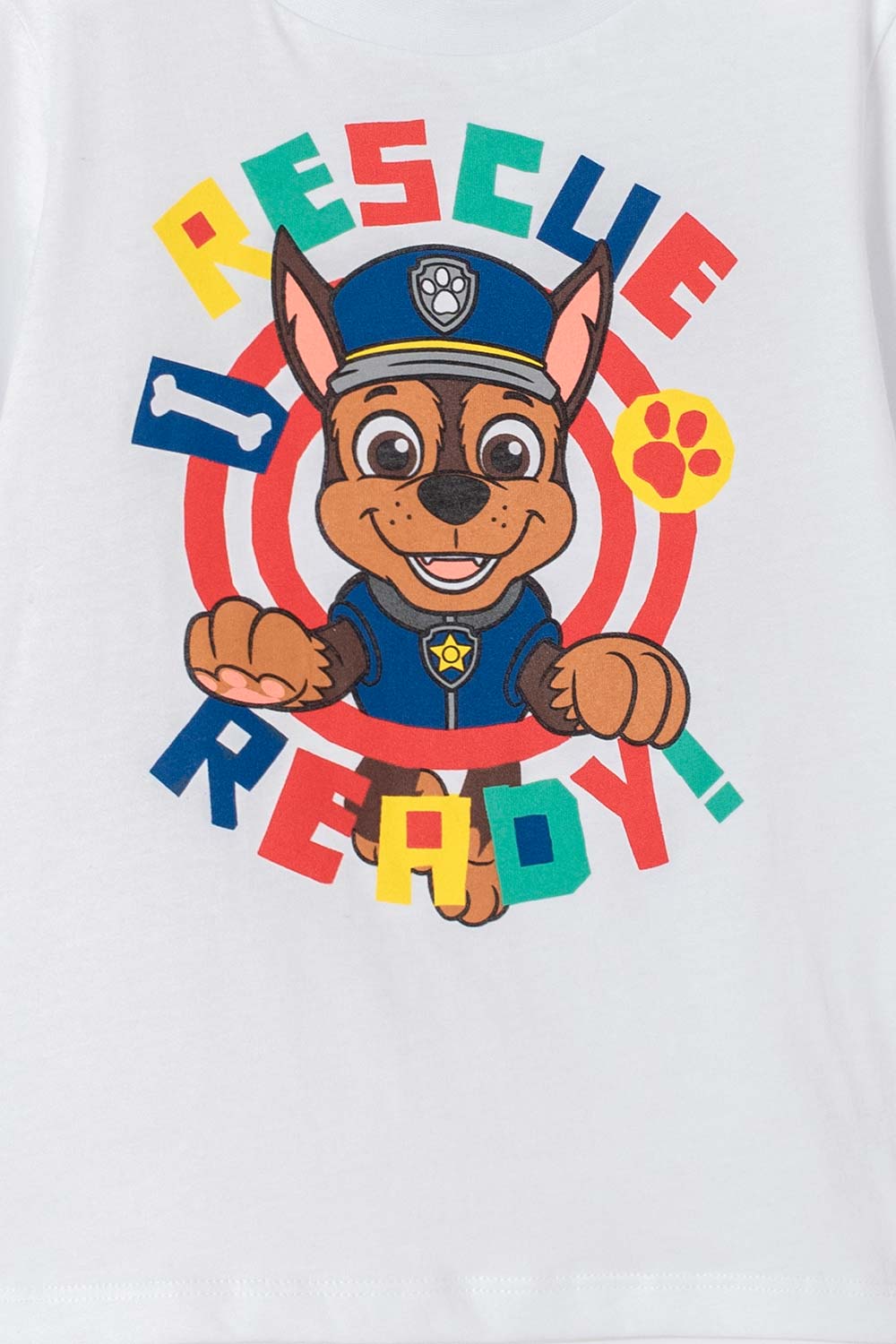 CONJUNTO DE PAW PATROL DE PANTALÓN LARGO AZUL Y BLANCO PARA NIÑO 2T A 5T