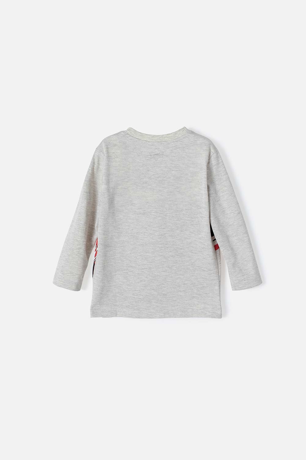 CAMISETA DE CARS GRIS MANGA LARGA PARA NIÑO 2T A 5T