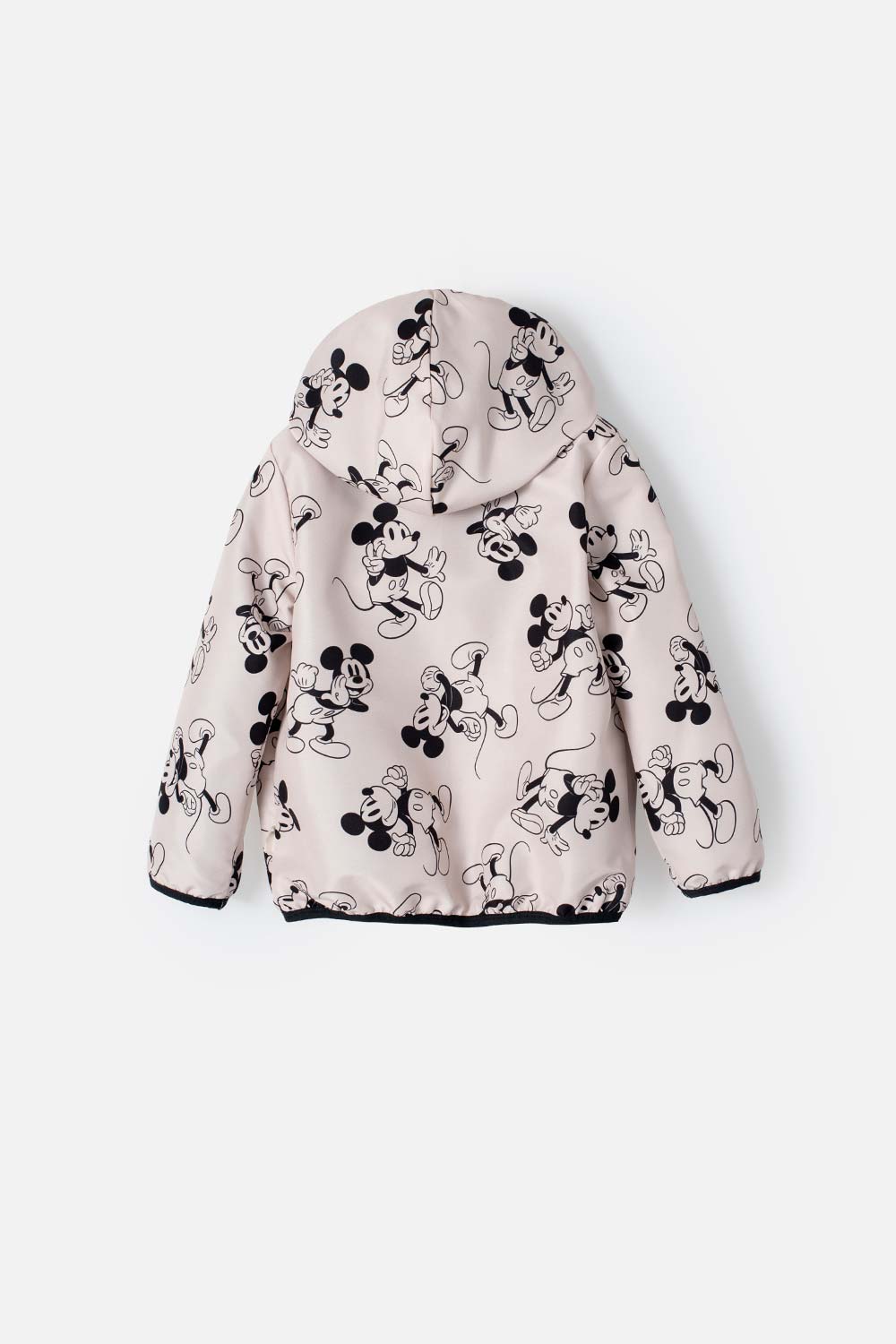CHAQUETA DE MICKEY MOUSE CON CIERRE CAQUI PARA NIÑA