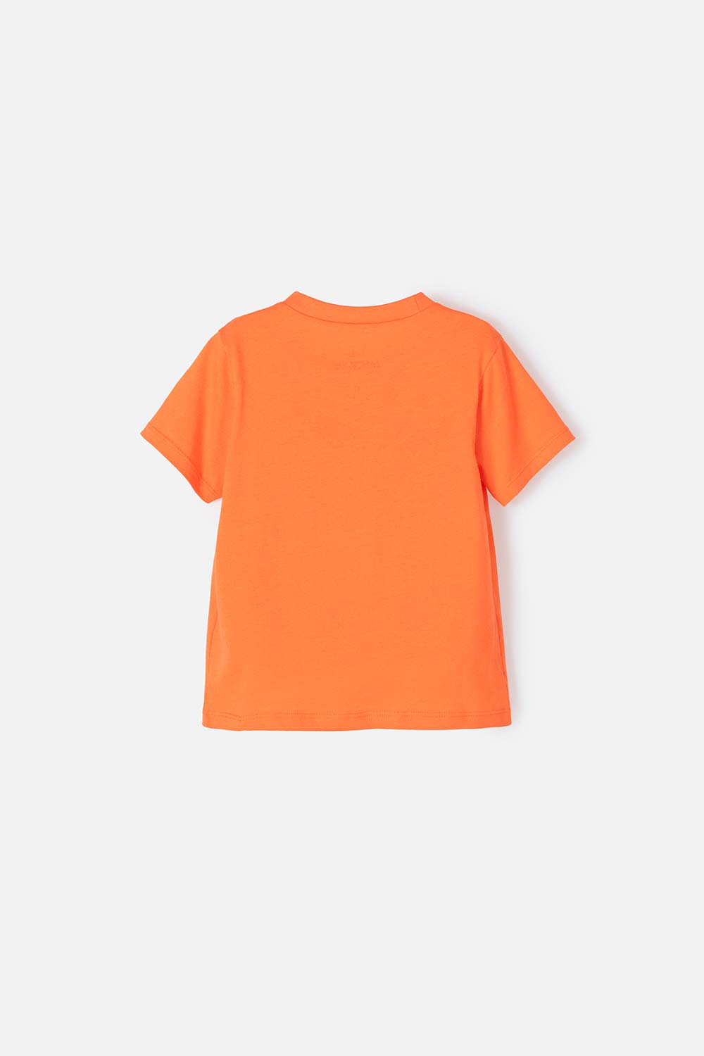 CAMISETA DE MICKEY MOUSE MANGA CORTA NARANJA PARA NIÑO