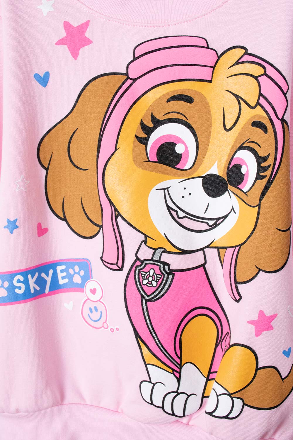 BUZO DE PAW PATROL CERRADO ROSADO PARA NIÑA 2T A 5T