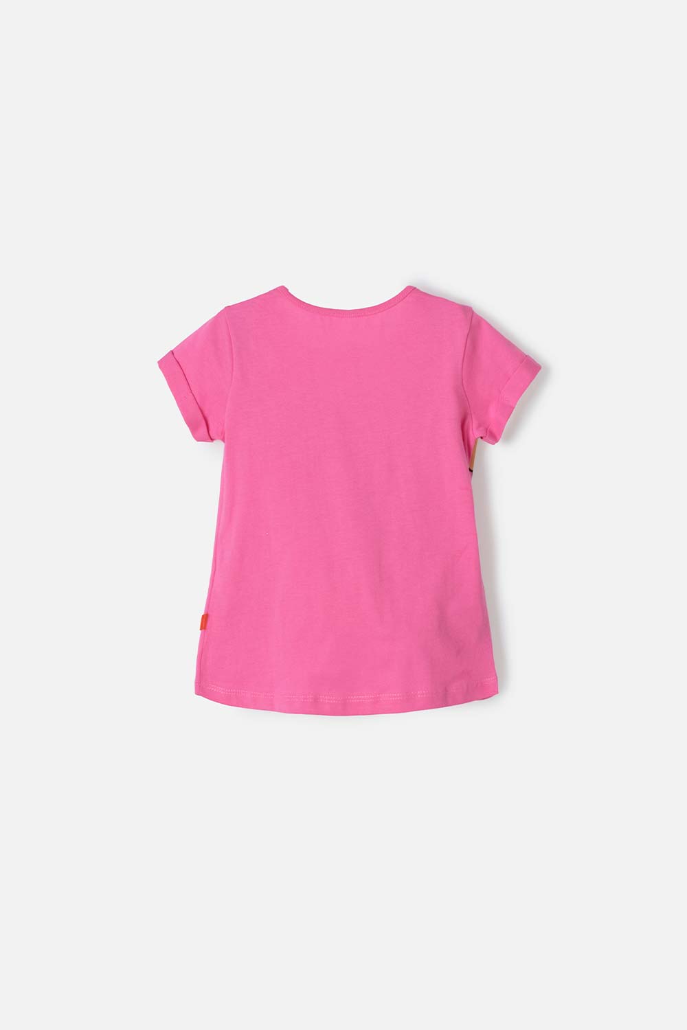 CAMISETA DE PAW PATROL ROSADA ESTAMPADA EN FRENTE PARA NIÑA 2T A 5T