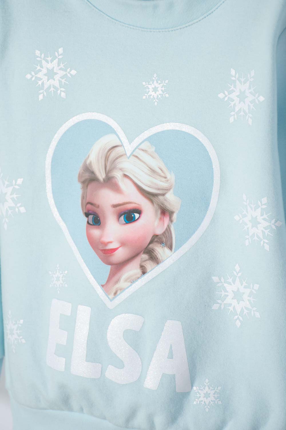 CONJUNTO DE FROZEN CON PANTALÓN LARGO VERDE PARA NIÑA 2T A 5T