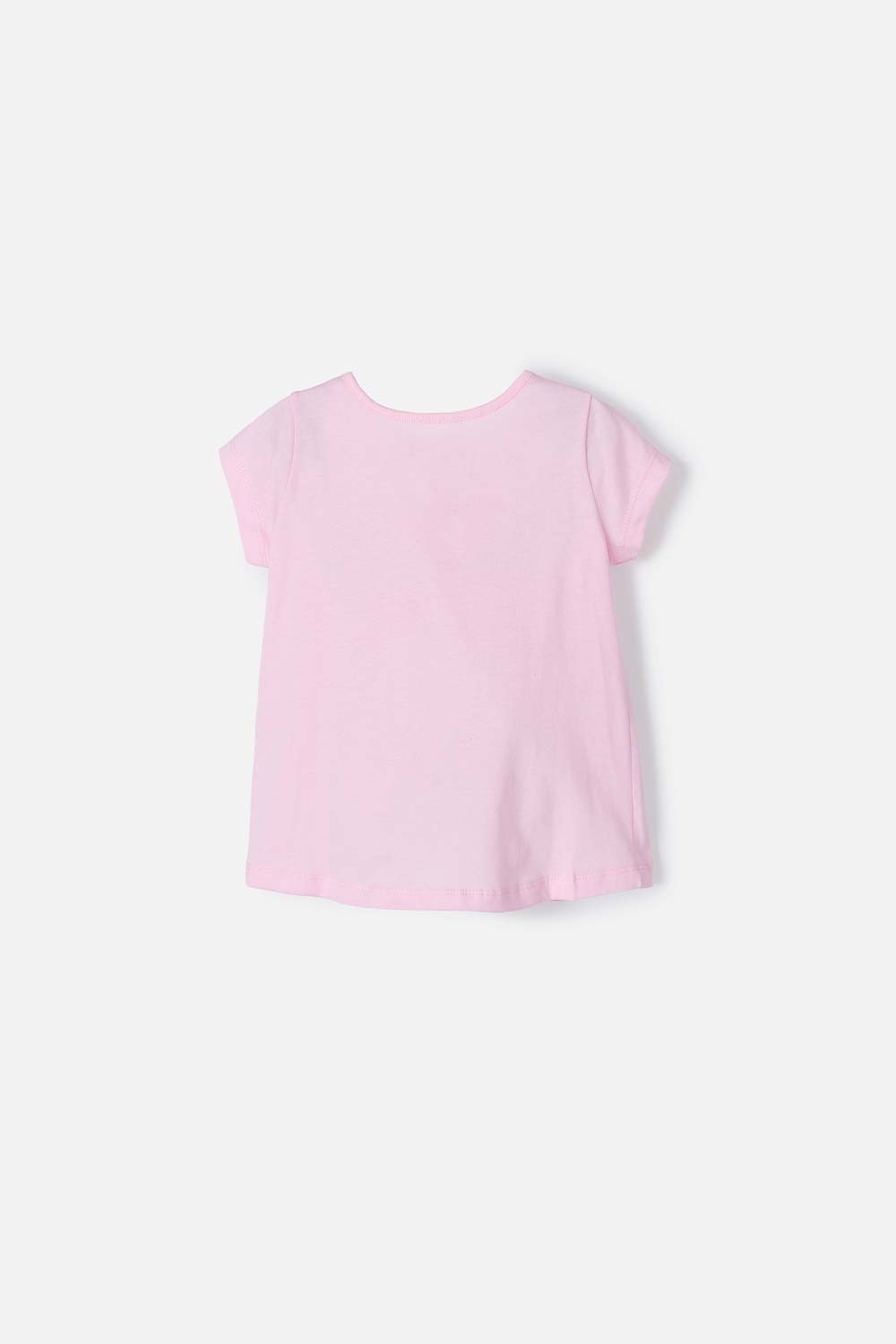 CAMISETA DE PEPPA PIG MANGA CORTA ROSADA PARA NIÑA 2T A 5T