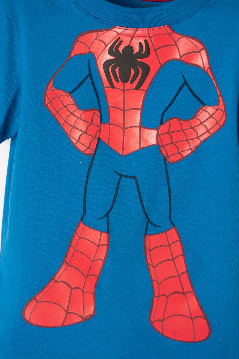 CAMISETA DE SPIDEY AND HIS AMAZING FRIENDS AZUL MANGA CORTA PARA NIÑO 2T A 5T