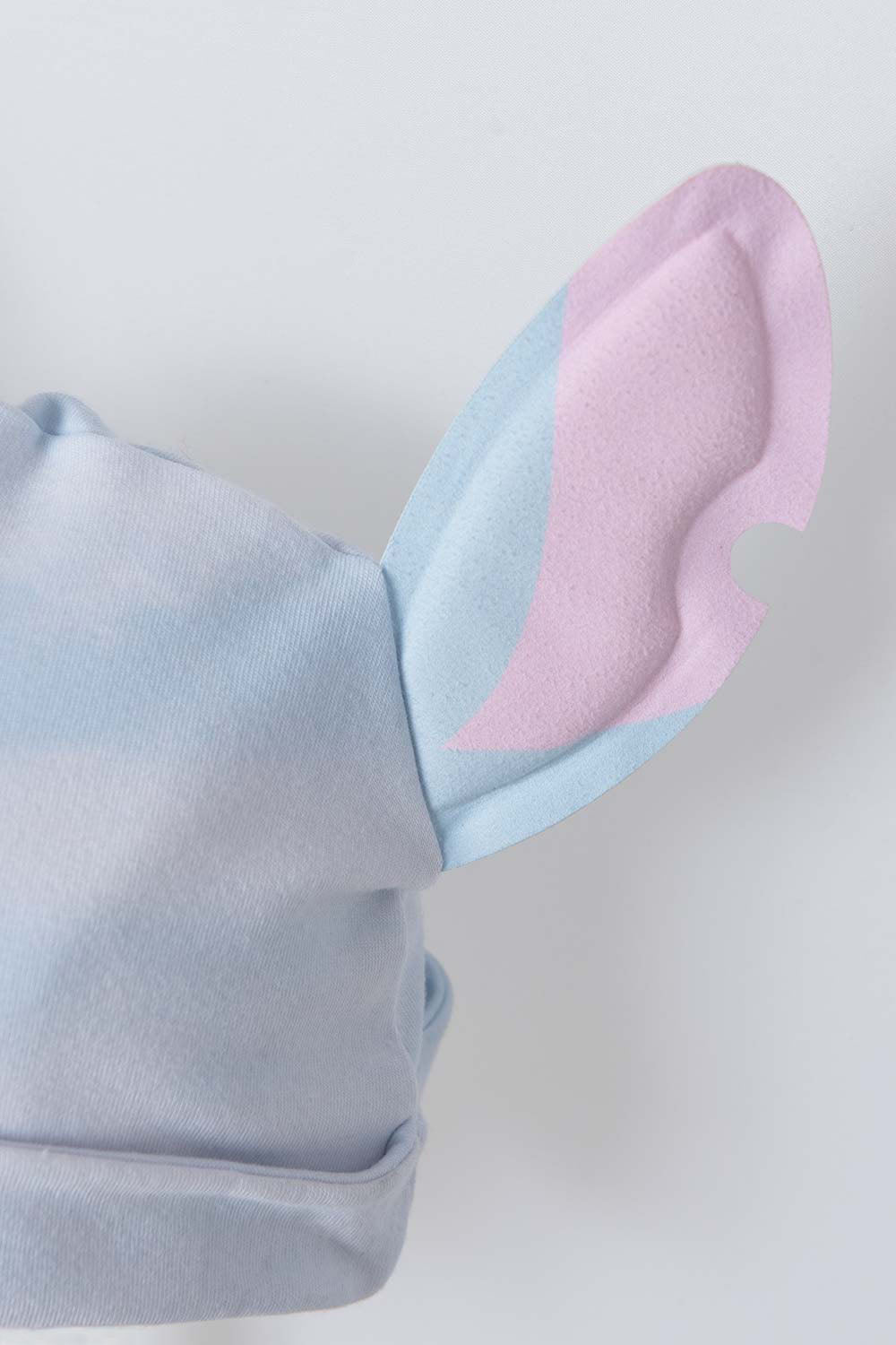 PIJAMA DE STITCH CON GORRO AZUL PARA BEBÉ NIÑO